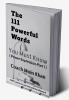 The 111 Powerful Words You Must Know : Power Expression -Part I