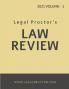 Legal Proctor's Law Review
