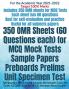 350 OMR Sheets (60 Questions each) for MCQ Mock Tests Sample Papers Preboards Prelims Unit Specimen Test : Self-practice MCQs for All Subjects Worksheets Class 10 Grade 12 CBSE Term 1 ICSE ISC Seme...