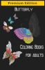 Butterflies Coloring Books For Adults