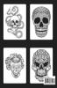 Skull Coloring Book For Adults : Over 70 Skull Coloring Pages To Relax And Reduce Stress Sugar Skull Coloring Book