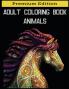 Adult Coloring Book Animals : Stress Relieving Designs Animals Fun Easy and Relaxing Coloring Pages for Animal Lovers