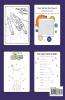 Space Coloring And Activity Book For Kids Ages 4-8: Solar System Coloring Dot To Dot Mazes Word Search And More! Kids Space Activity Book