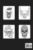 Skull Coloring Book For Adults