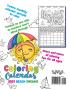 Coloring Calendar 2021 Beach Dreams