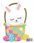 Easter bunny coloring book