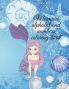 Mermaid alphabet and numbers coloring book