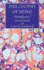 Philosophy of Being: Metaphysics I