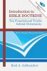 Introduction to Bible Doctrine