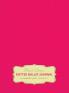 Large 8.5 x 11 Dotted Bullet Journal (Pink #17) Hardcover - 245 Numbered Pages