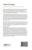 Urban Ecology