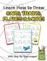 Learn How to Draw Cars Trains Planes &amp; More!