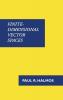 Finite-Dimensional Vector Spaces