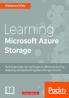 Learning Microsoft Azure Storage