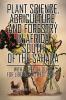 Plant Science Agriculture and Forestry in Africa South of the Sahara