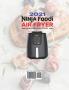 Ninja Air Fryer Cookbook for Beginners 2021: 1000-Days Easy & Delicious Recipes for Beginners and Advanced Users. Easier Healthier and Crispier Food for Your Family & Friends