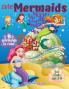 Cute Mermaids to color 1: Mermaids coloring book for kids Toddlers Girls and Boys Activity Workbook for kinds Easy to coloring Ages 2-8