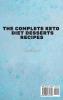 The Complete Keto Diet Desserts Recipes: 50 Fast Simple and Tasty Recipes to Stay Fit for Women Over 50