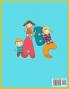 Alphabet Coloring Book for Kids 4-8: An Activity book for kids to learn the alphabet while having fun
