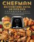 Chefman Multifunctional Digital Air Fryer Oven Cookbook 2021: 1000-Day Easy Quick Tasty Dishes- Air Fry Roast Broil Bake Bagel Toast Dehydrate and More