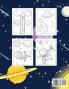 Space Coloring Book: Fantastic Outer Space Coloring with Planets Astronauts Space Ships Rockets (Children's Coloring Books)