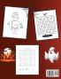 Halloween Activity Book For Kids: Amazing Activity Book for Kids 6-12: Amazing Pages to Color Mazes Sudoku Word Search!