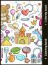 Yum Yum Baby Loves Food: Cute Food Coloring Pages