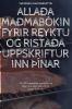 Allaða Maðmabókin Fyrir Reyktu Og Ristaða Uppskrifturinn þÍnar (Icelandic Edition)