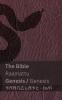 The First Book of Moses; Genesis / Ensimmäinen Mooseksen kirja; Alussa