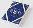 Happy 40th Birthday Guest Book (Hardcover)