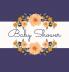 Floral Baby Shower Guest Book (Hardcover)
