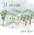 Vineyard themed Guest Book vacation home comments book holiday home visitor book to sign