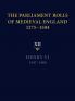The Parliament Rolls of Medieval England 1275-1504