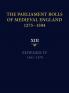 The Parliament Rolls of Medieval England 1275-1504