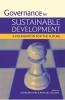 Governance for Sustainable Development