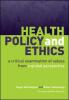Health Policy and Ethics