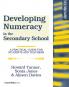 Developing Numeracy in the Secondary School