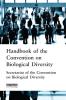 Handbook of the Convention on Biological Diversity
