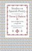 Studies on Spanish Poetry in Honour of Trevor J. Dadson