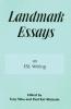 Landmark Essays on ESL Writing