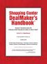 Shopping Center Dealmaker'S Handbook®