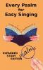 Every Psalm for Easy Singing