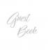 Silver Guest Book Weddings Anniversary Party's Special Occasions Memories Christening Baptism Wake Funeral Visitors Book Guests Comments ... Comments Book and Visitor Book (Hardback)