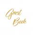 Gold Guest Book Weddings Anniversary Party's Special Occasions Wake Funeral Memories Christening Baptism Visitors Book Guests Comments ... Comments Book and Visitor Book (Hardback)