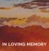 Memorial Guest Book (Hardback cover): Memory book comments book condolence book for funeral remembrance celebration of life in loving memory ... guest book memorial service guest book