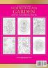 Color Frame Keep. Adult Coloring Book STAINED GLASS GARDEN