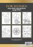 Large Print Easy Adult Coloring Book FOR WOMEN