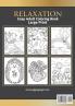 Large Print Easy Adult Coloring Book RELAXATION