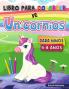 Libro para colorear de unicornios: Lindos diseños de unicornios mágicos para colorear libro de actividades para colorear de unicornios para niños