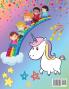 Unicorn Coloring Book For Kids: Ages 4 -8 Activity Book for kids Educational Children's Workbook